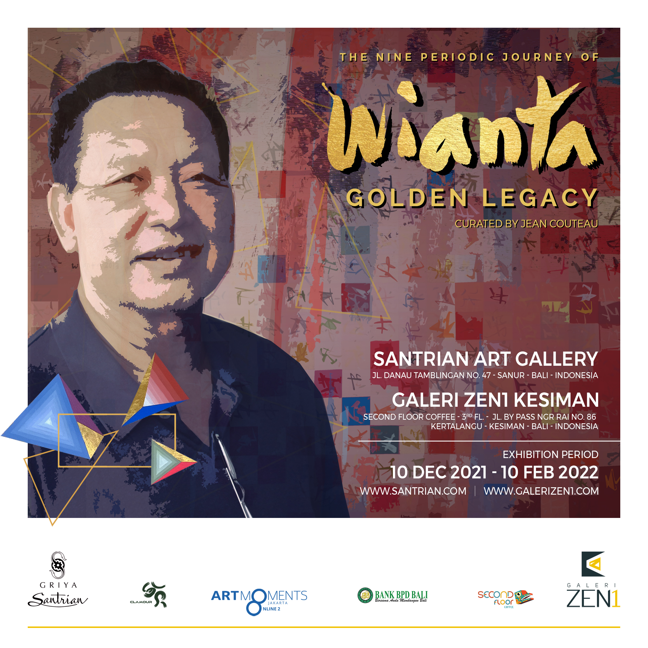 The Nine Periodic Journey of Made Wianta – Golden Legacy